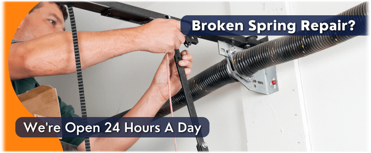 Broken Garage Door Spring Repair Queens NY (718) 841-0593